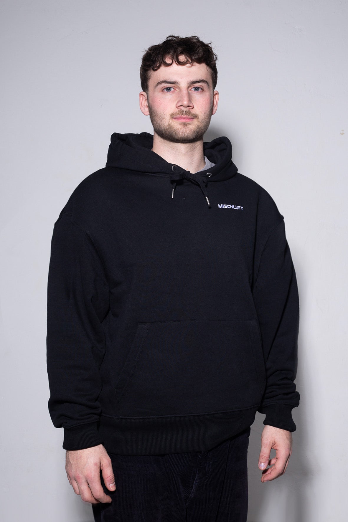 Hoodie Label Stitch Heavy